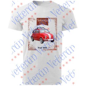 Veterán autós póló - Fiat 500
