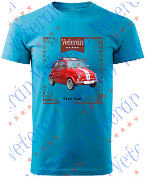 Veterán autós póló - Fiat 500