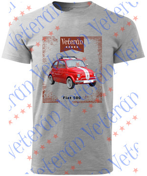 Veterán autós póló - Fiat 500