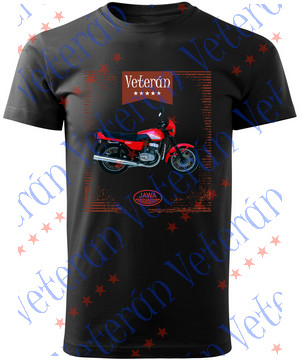 Veterán motoros póló - Jawa 350/639