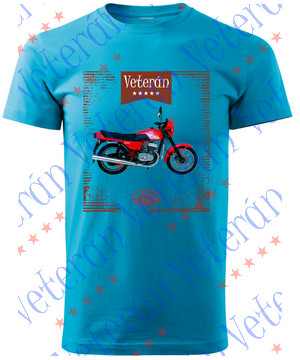 Veterán motoros póló - Jawa 350/639