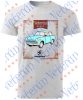 Veterán autós póló - Trabant 601 kék 