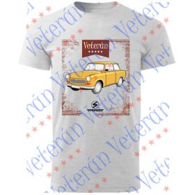 Veterán autós póló  - Trabant 601 sárga 