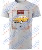Veterán autós póló  - Trabant 601 sárga 