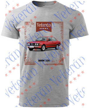 Veterán autós póló - BMW 320
