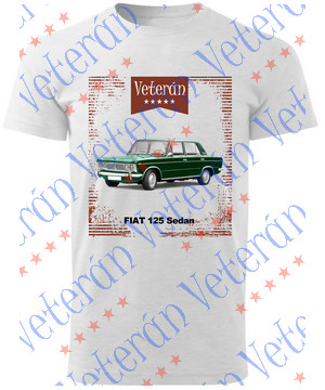 Veterán autós póló - Fiat 125 Sedan