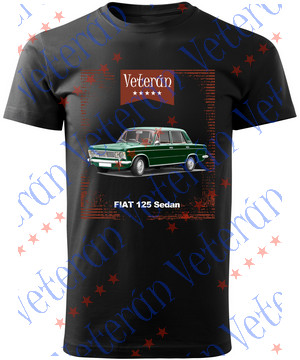 Veterán autós póló - Fiat 125 Sedan