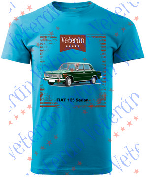 Veterán autós póló - Fiat 125 Sedan