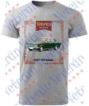 Veterán autós póló - Fiat 125 Sedan