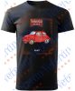Veterán autós póló - Fiat piros
