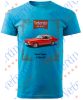 Veterán autós póló - Ford Capri 1700 GT piros