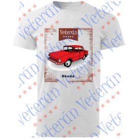 Veterán autós póló - Skoda 