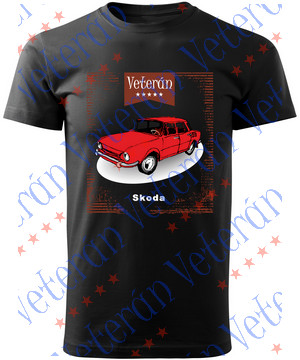 Veterán autós póló - Skoda 