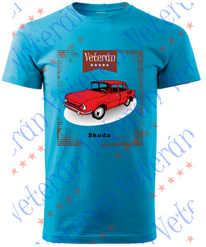 Veterán autós póló - Skoda 