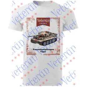 Veterán tankos póló  - Tigris tank