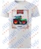 Veterán traktoros  póló  - Zöld traktor 