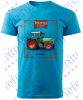 Veterán traktoros  póló  - Zöld traktor 