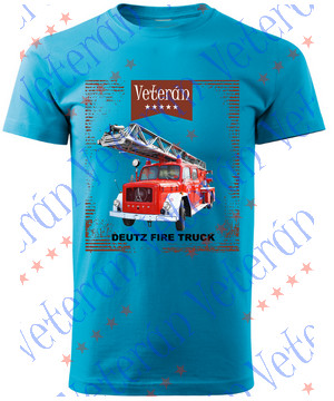 Veterán autós póló - DEUTZ Tűzoltóautó (Fire truck) 