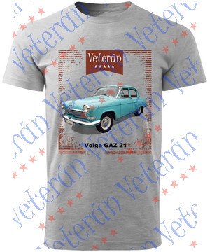 Veterán autós póló - Volga GAZ 21
