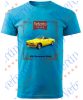 Veterán autós póló  - VW Karmann Ghia sárga