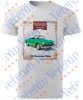 Veterán autós póló  - VW Karmann Ghia zöld