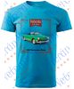 Veterán autós póló  - VW Karmann Ghia zöld