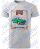 Veterán autós póló  - VW Karmann Ghia zöld