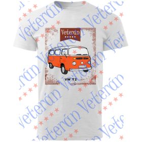 Veterán buszos póló  - VW T2