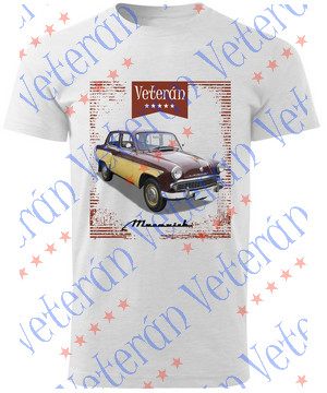 Veterán autós póló - Moskvich Limousin
