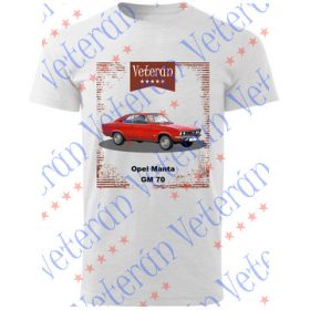Veterán autós póló  - Opel Manta GM 70