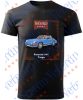 Veterán autós póló  - Porsche 911 Targa kék