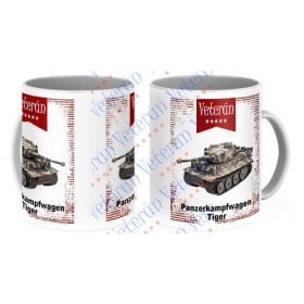 Veterán tankos bögre - Tigris tank