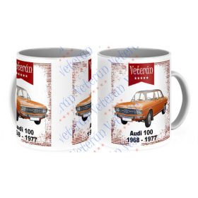 Veterán autós bögre - Audi 100