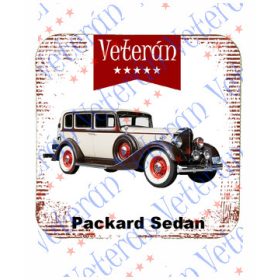 Veterán autós poháralátét - Packard Sedan