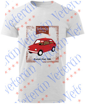 Veterán autós póló - Polski Fiat 126
