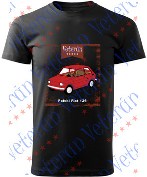 Veterán autós póló - Polski Fiat 126