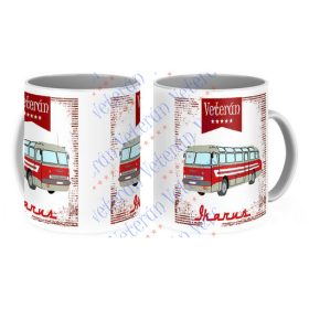 Veterán autós bögre - Ikarus busz 