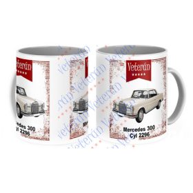 Veterán autós bögre - Mercedes 300