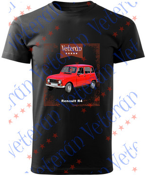 Veterán autós póló - Renault R4