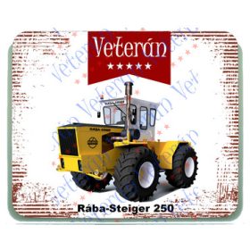 Veterán traktoros egérpad - Rába Steiger