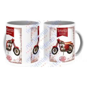 Veterán motoros bögre - Jawa 350/360