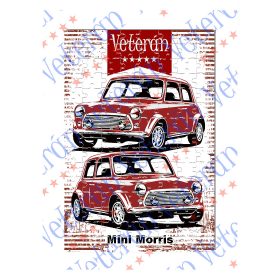 Veterán autós kirakó - Mini Morris