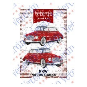 Veterán autós kirakó - DKW 1000s Coupe
