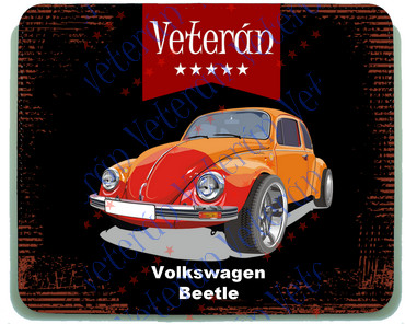 Veterán autós egérpad - Volkswagen Beetle
