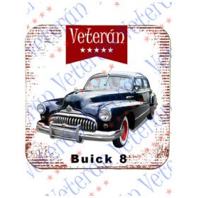 Veterán autós poháralátét - Buick 8