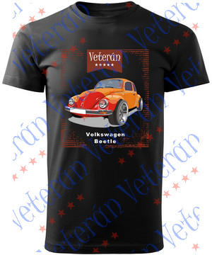 Veterán autós póló  - Volkswagen Beetle