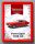 Hűtőmágnes Műanyag - Ford Capri 1700 GT piros