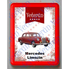Hűtőmágnes Műanyag - Mercedes Limuzin 