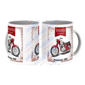 Veterán motoros bögre - Pannonia 250