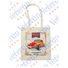 Veterán autós vászontáska - Volskwagen Beetle